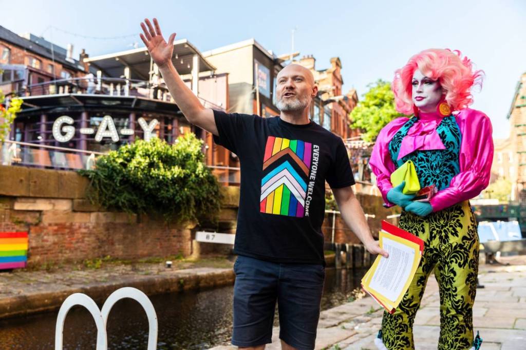 manchester village pride walking tour
