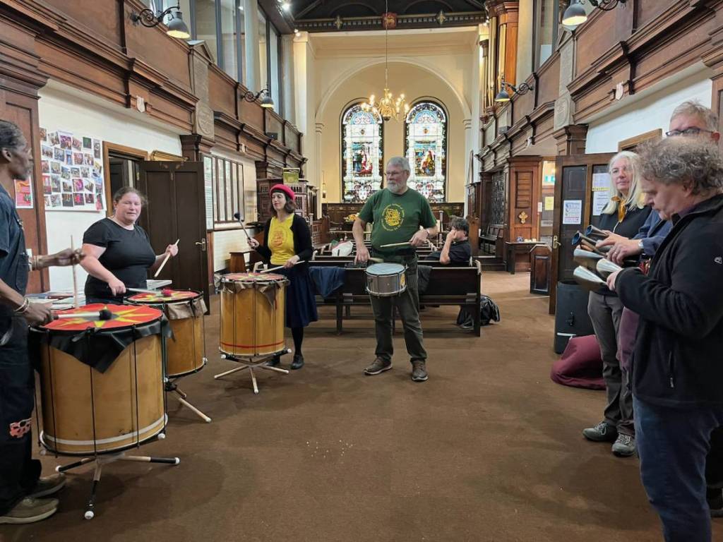 samba at sacred trinity church make tracks salford