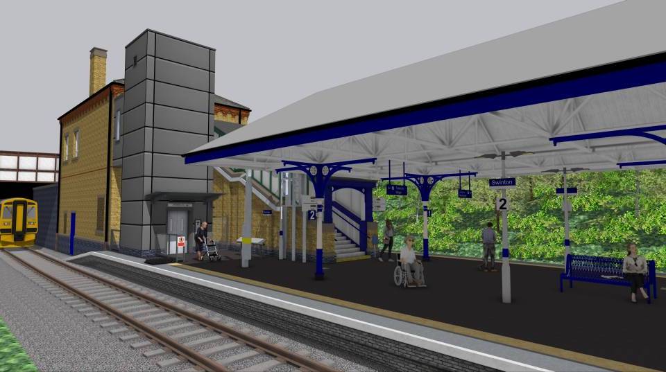 “For too long it’s been impossible”: Work begins on £4.3m overhaul to make Greater Manchester’s Swinton station step-free with new lifts and upgraded facilities