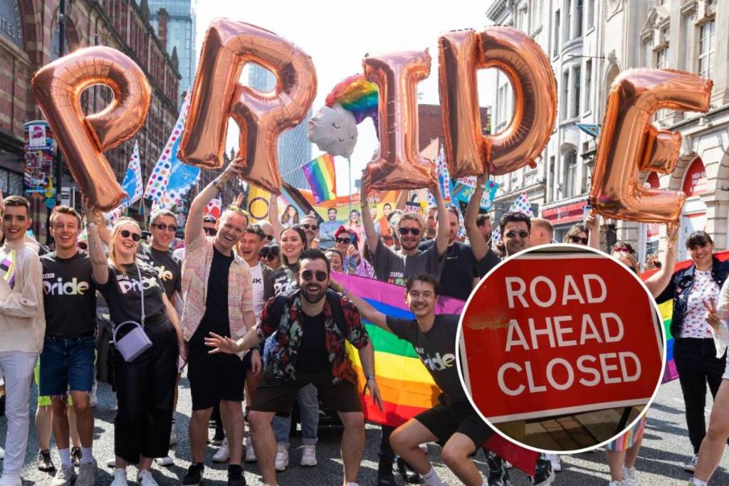 pride wythenshawe park gigs rooad closures