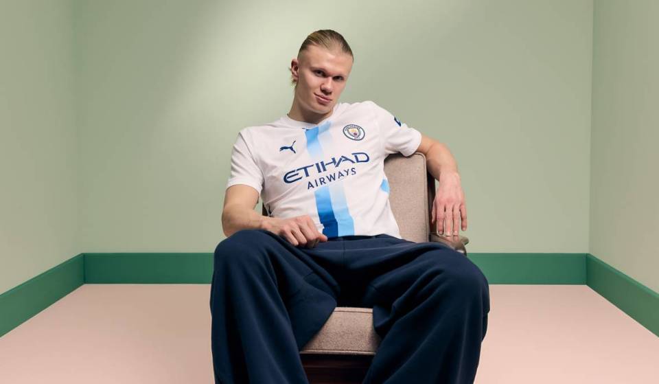 Manchester City reveals the first football kit in history designed by a fan using AI