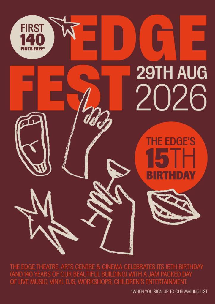 the edge fest poster