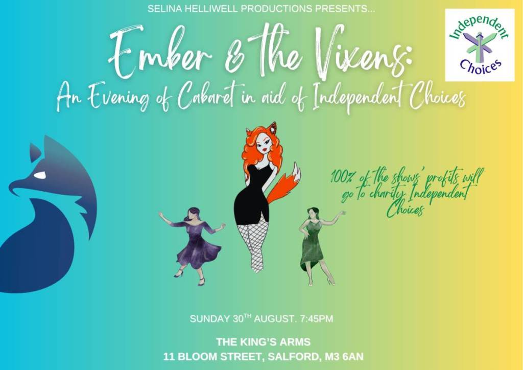 Ember & the Vixens Charity Poster