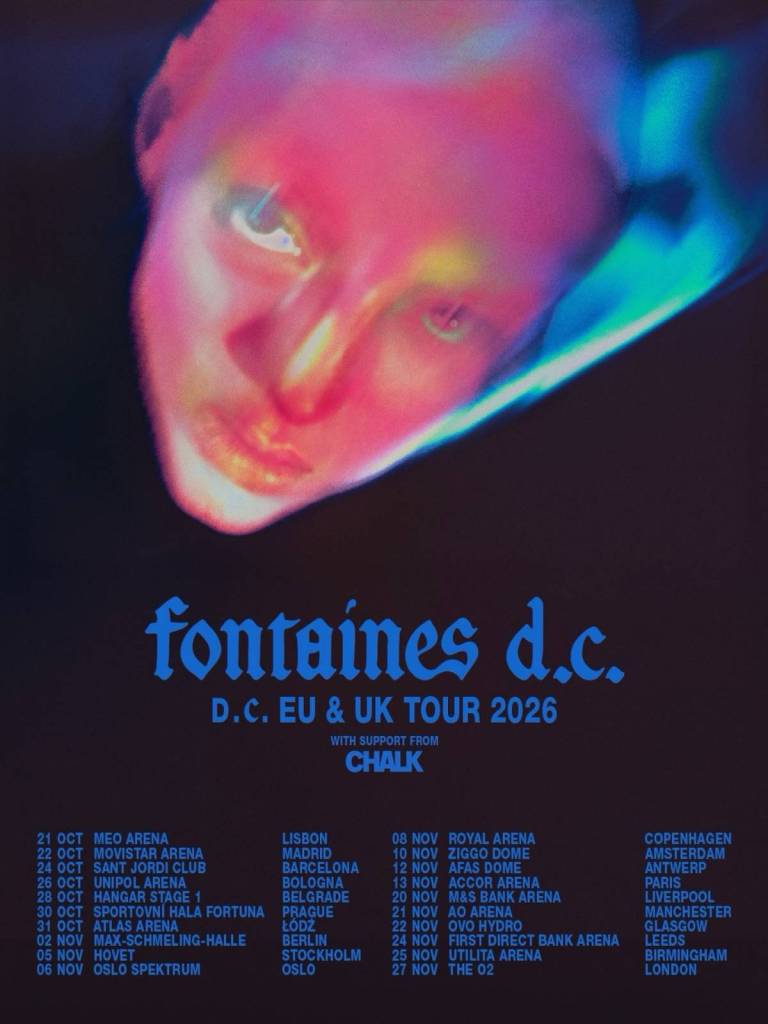 fontaines dc tour poster