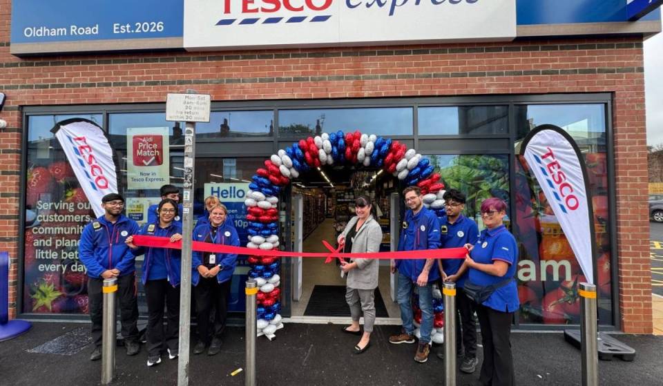 A brand new Tesco Express opens in Rochdale today featuring an in-store bakery, Costa Coffee machine, InPost lockers and £1,500 school grants