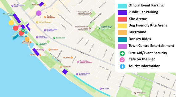site map of kite festival