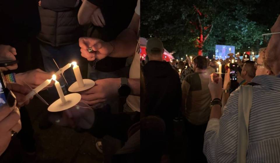Manchester Village Pride Candlelit Vigil Video