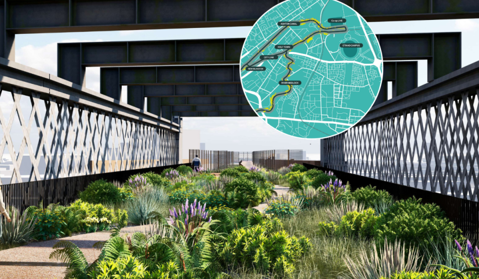 “Connecting green spaces across Greater Manchester”: A new 3.7-mile trail and £1.6m grant will expand Castlefield Viaduct sky park and link Piccadilly to the Etihad