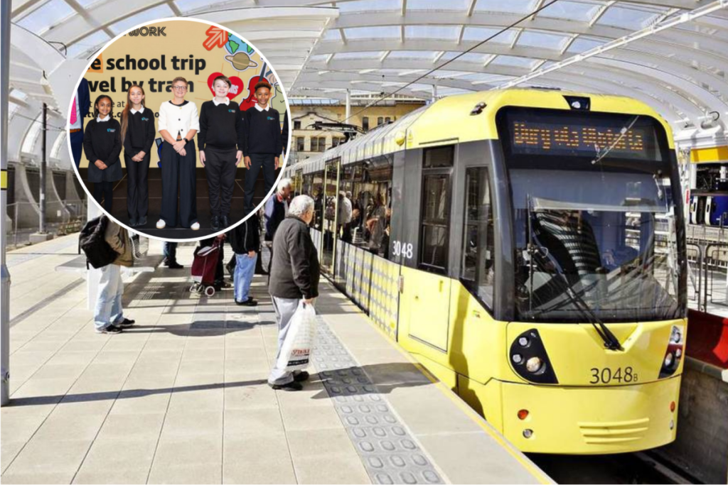 bee network tram travel free school trips