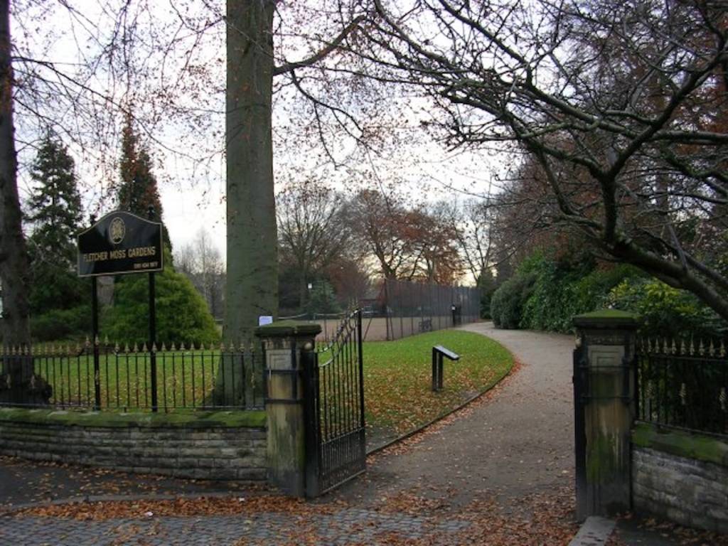 entrance to a park 