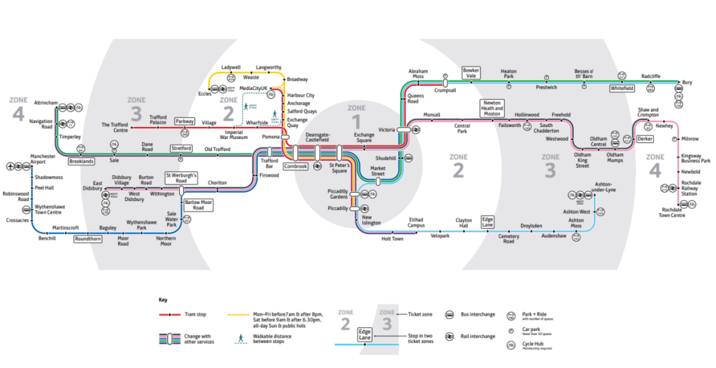 metrolink tram map september 2026