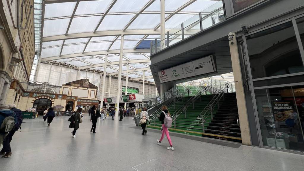 Manchester Victoria concourse September 2026