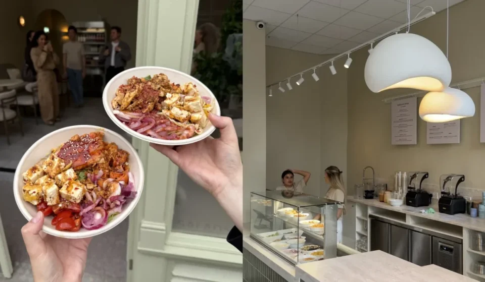 Forget sparse leaves: Clean Greens brings layered, build-your-own salad bowls to Deansgate from £8.95 — complete with hot honey halloumi and collagen-boosted iced matcha