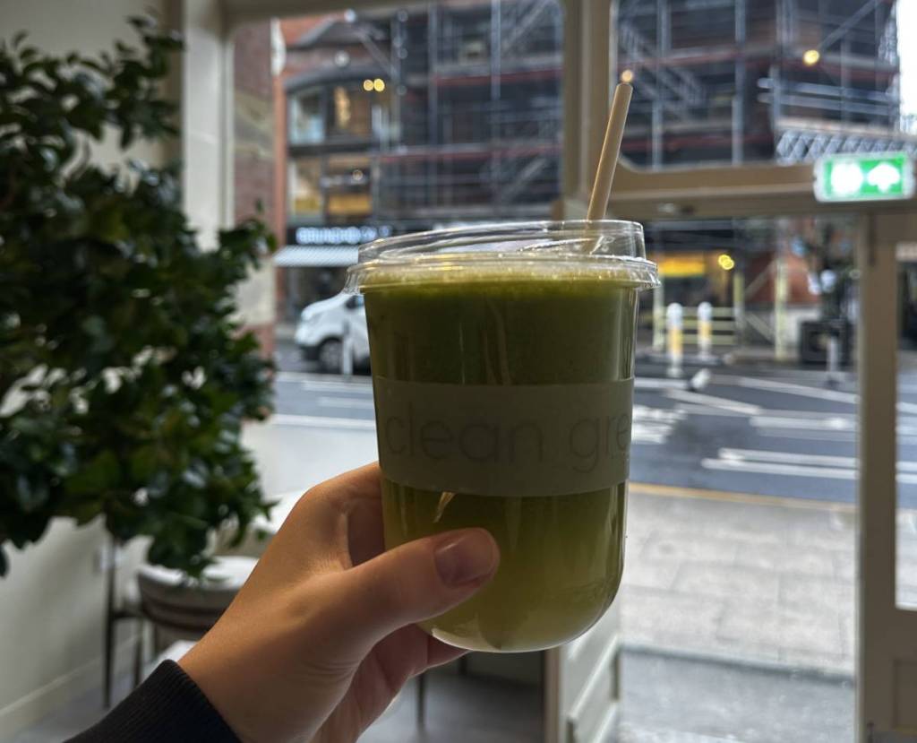 clean greens juice