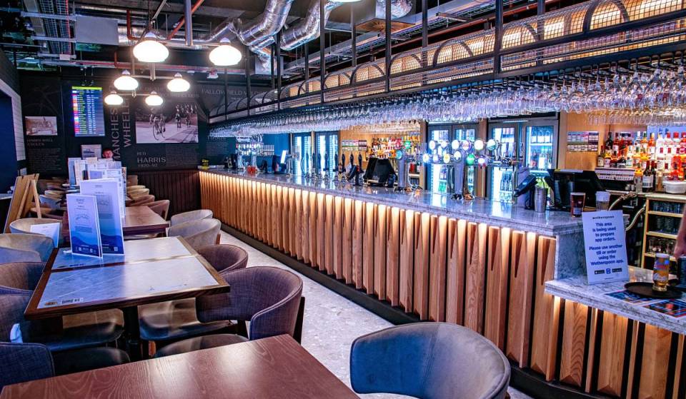 Inside Manchester Airport’s first Wetherspoon: The 300-seater pub opens in Terminal 2 with vintage trophies, cricket décor, and historic Manchester tributes 