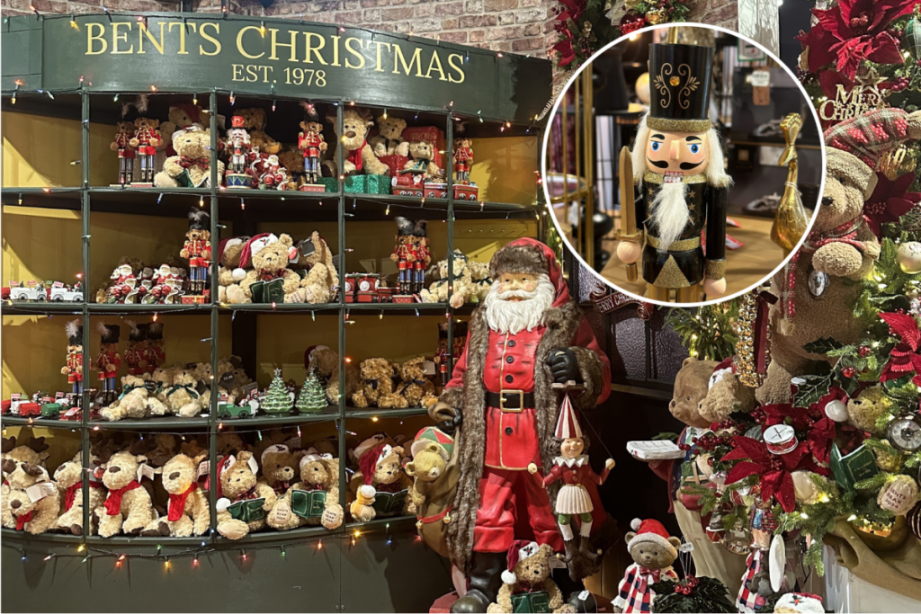 bents garden centre christmas displays