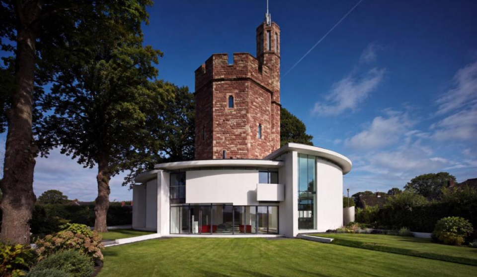 This 1870 water tower near Manchester that was transformed into a futuristic Space Odyssey home on ‘Grand Designs’ is on the market for £3m