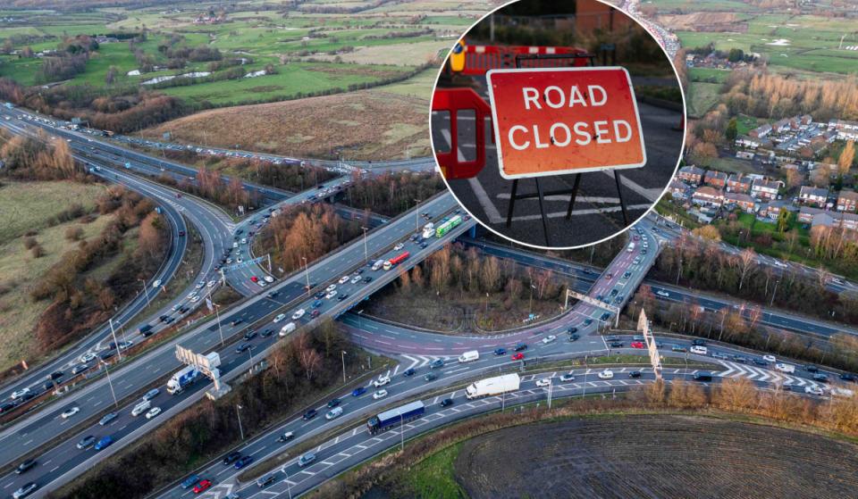 Major Greater Manchester motorway closures start this weekend: M60, M62 and M66 drivers face 5-mile diversions and new 50mph limits