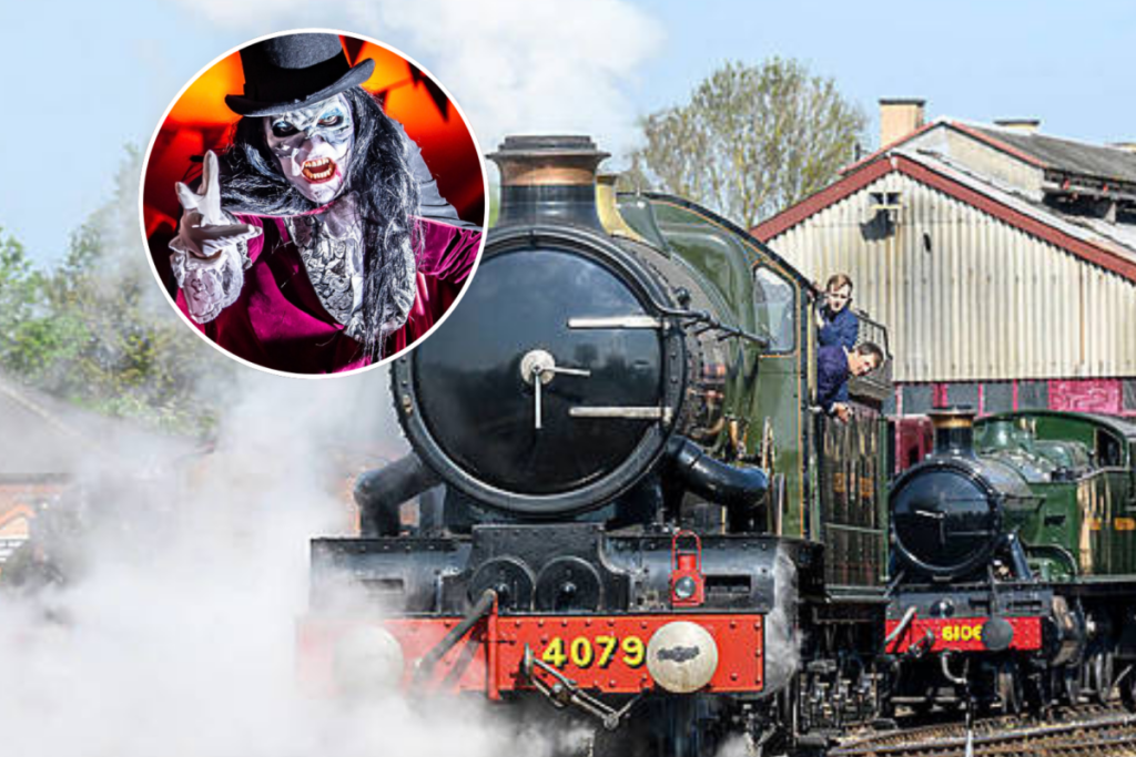 elr east lancashire railway ghost train steam vampire