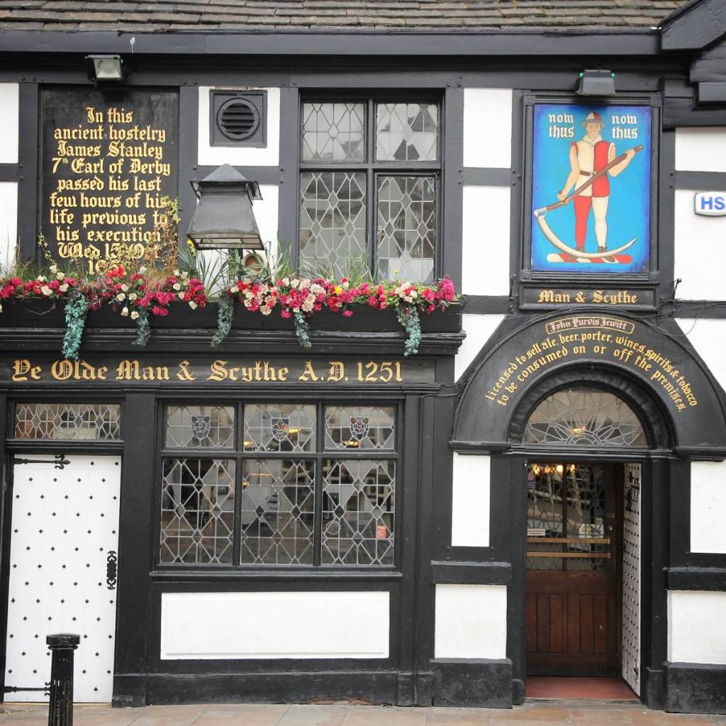 ye olde man and scythe bolton pub haunted