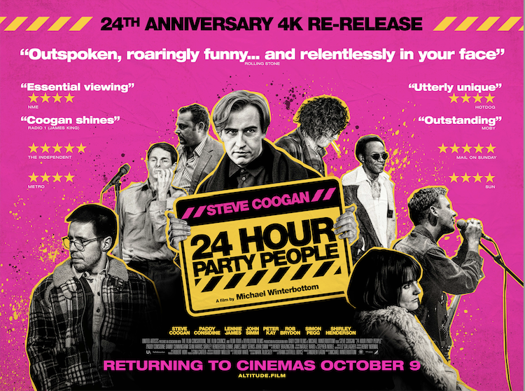 24 hour party people re release manchester screenings poster