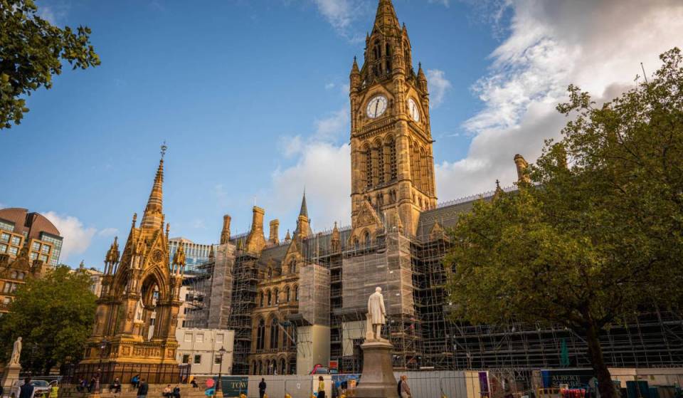 Closed since 2018, Manchester’s iconic Grade I-listed Town Hall will welcome weddings and events for the first time in ten years – featuring views over Albert Square