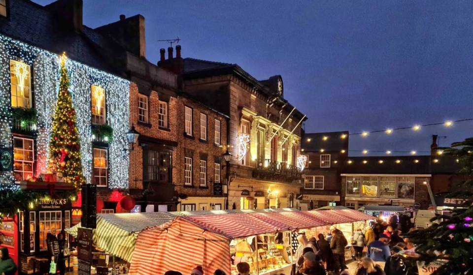 In 1630, an ancient woodland under 2 hours from Manchester opened as England’s first paid tourist attraction; the 12-acre riverside estate now transforms into a winter wonderland with a quaint Christmas market for just 2 days a year