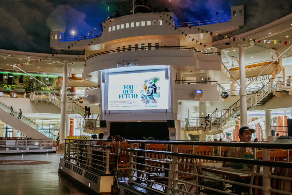 big screen at the orient at the trafford centre