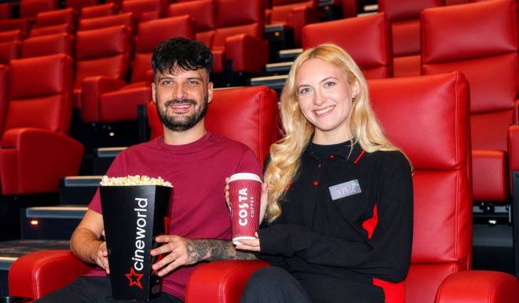 Costa Coffee opens its first-ever cinema store in Greater Manchester