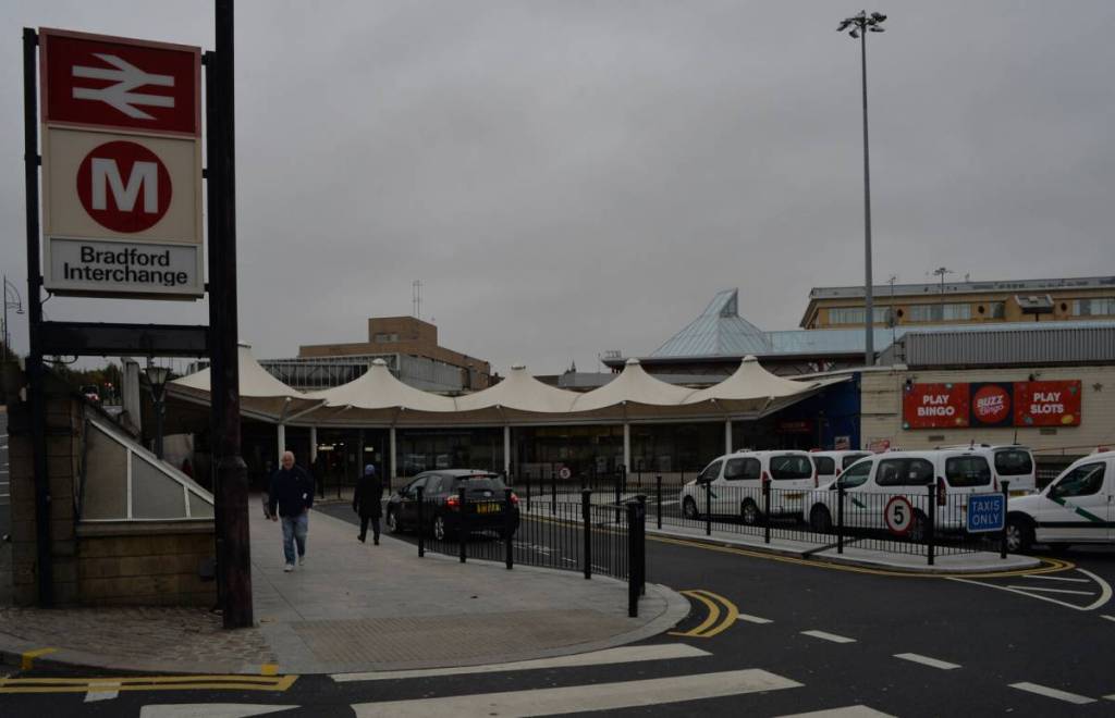 outside bradford interchange station