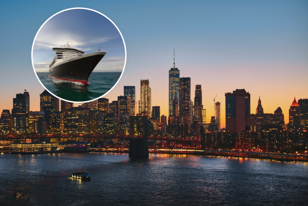 cunard liverpool to new york crossing queen mary 2