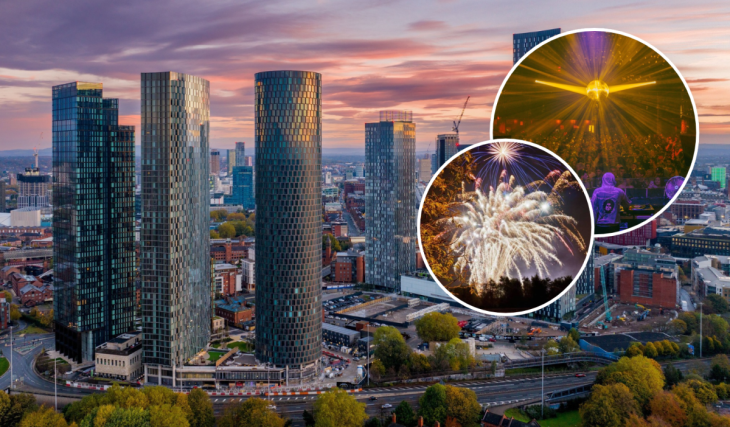Embracing Danish ‘hygge’ in the UK’s rainiest city with spectacular fireworks, the moon up close & a huge Disney light trail: 9 massive spectacles transforming Manchester this autumn