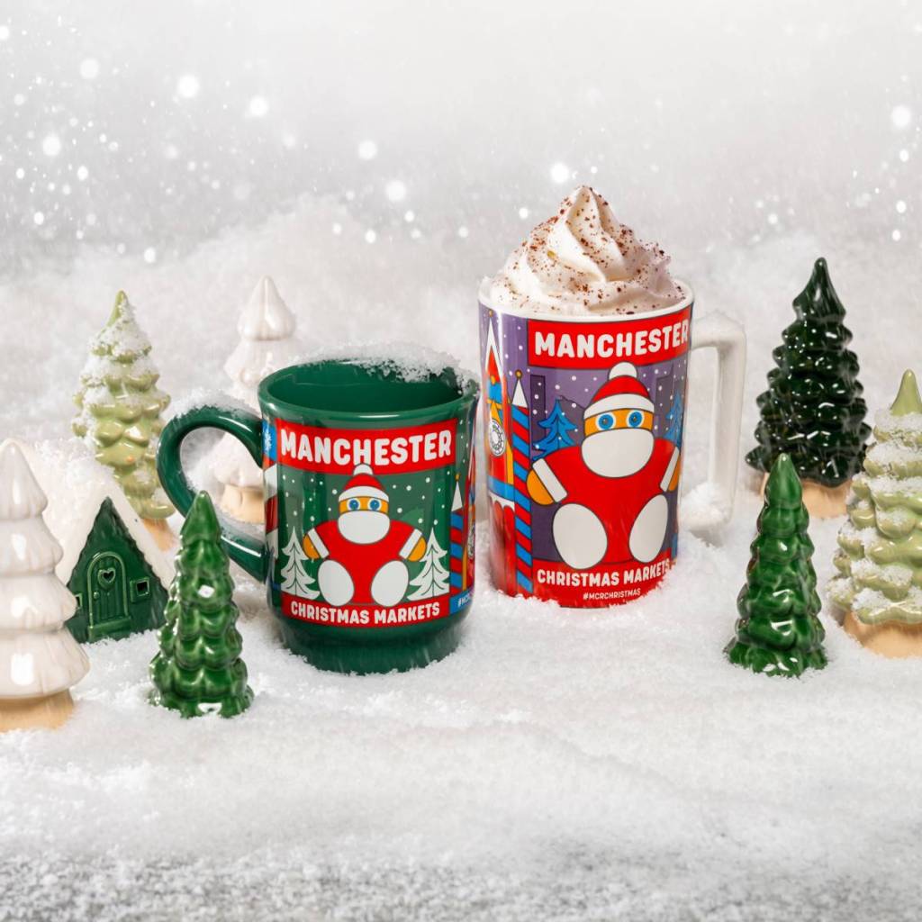 manchester christmas market mugs 2026 design