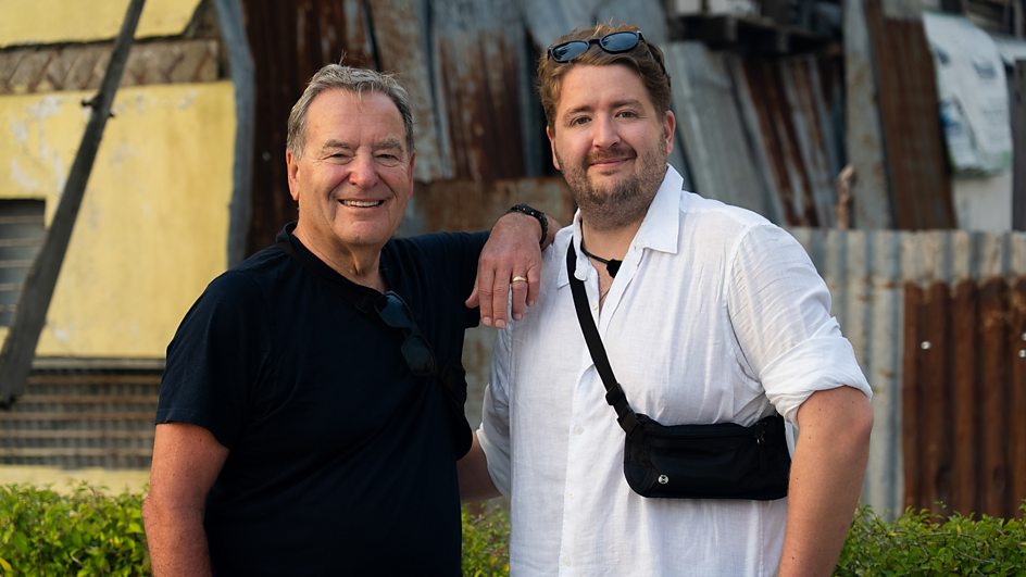 jeff sterling and son matt race across the world
