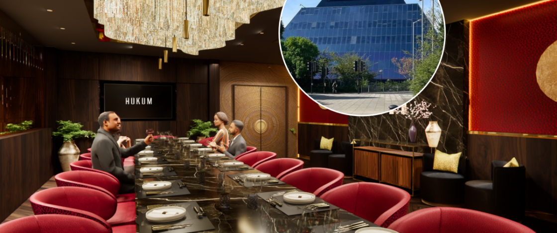 Billed as “the most private dining experience in the UK,” Royal Nawaab to open Hukum at the Stockport Pyramid, serving £350 tasting menus to just one party at a time