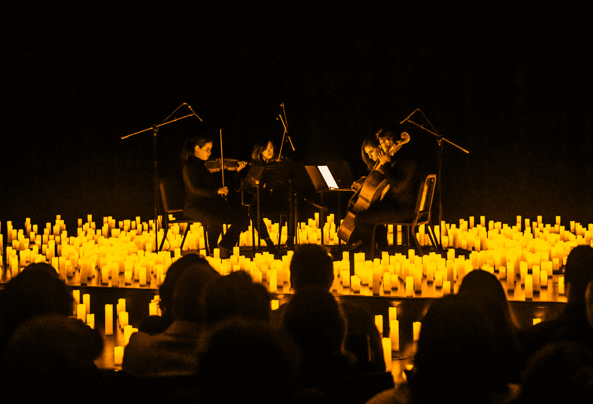 Quartetto suona nel concerto Candlelight Open Air a Lecce