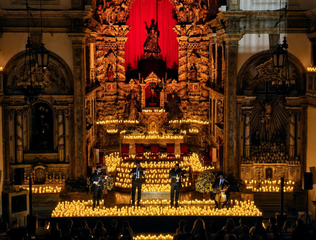 Após sucesso absoluto, o concerto à luz de velas mais famoso do mundo confirma novas datas em Recife