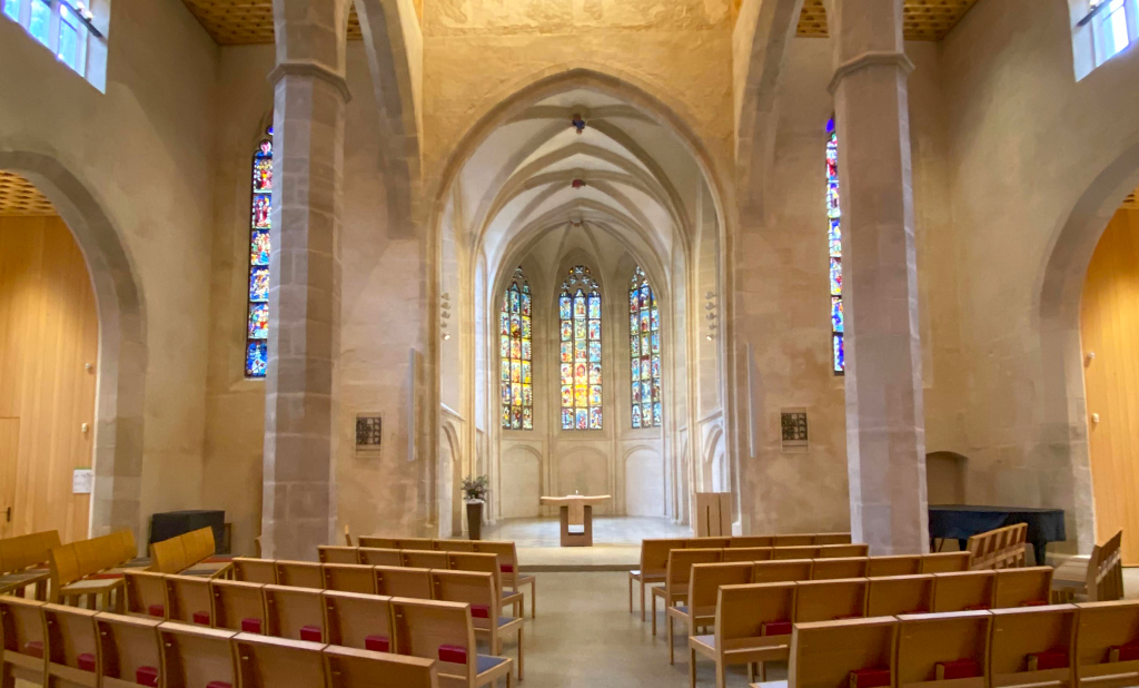 Innenraum der St. Martha Kirche in Nürnberg