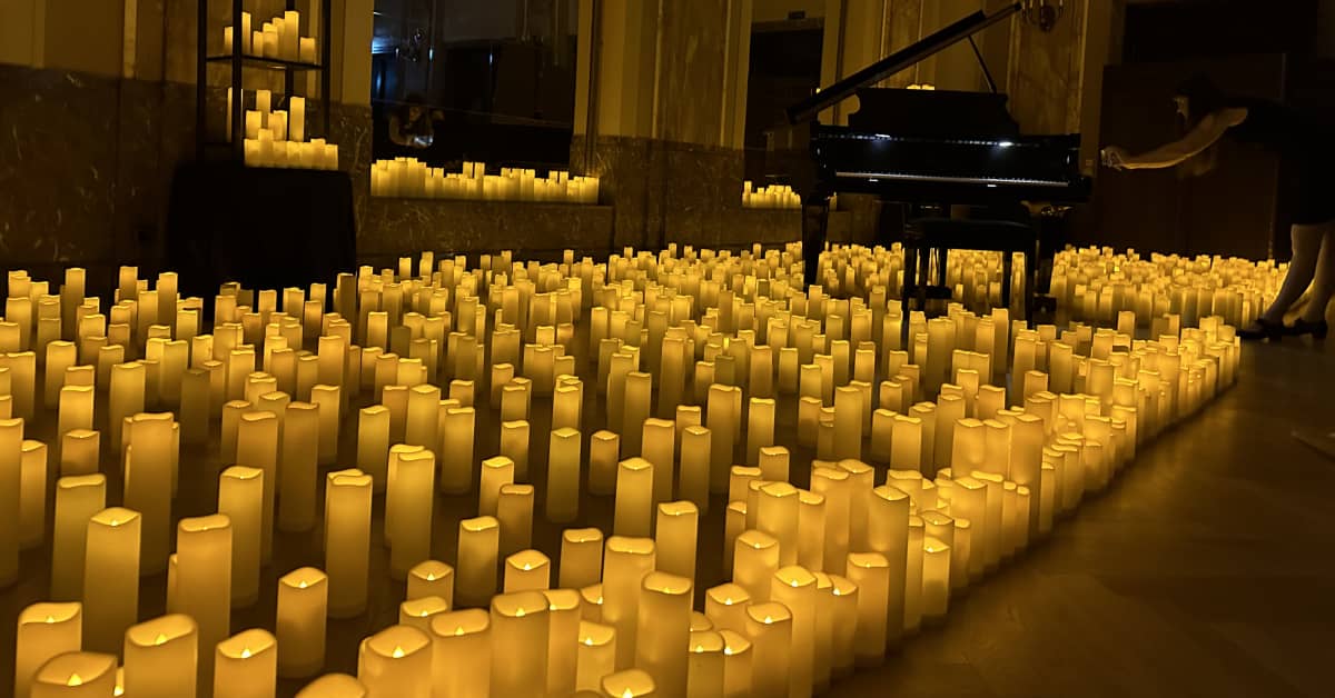 Candlelight concert in La Méridien venue in Nagpur