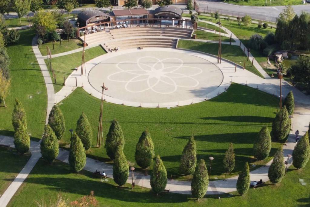 Barton Arena immersa nel cuore del Barton Park di Perugia