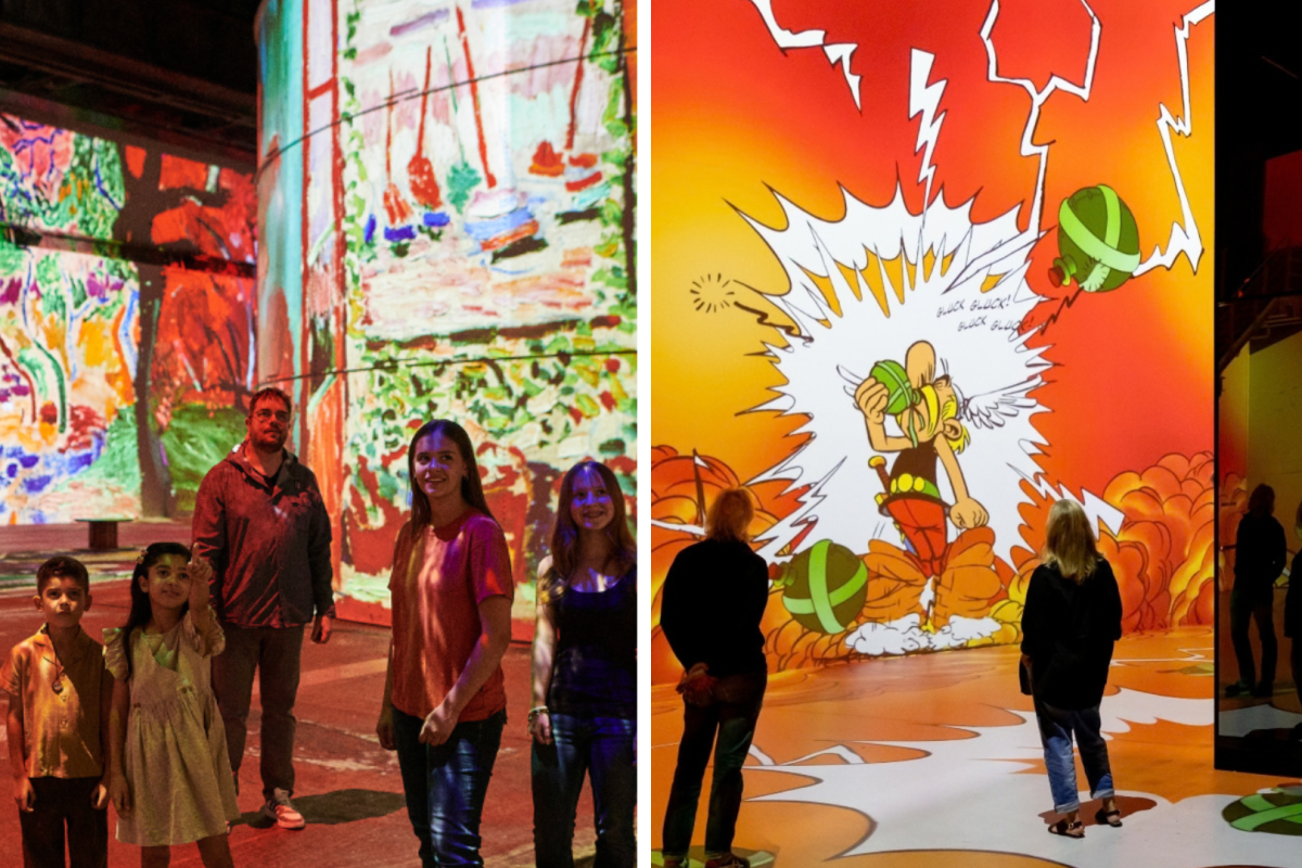 Phoenix des Lumières Ausstellungen