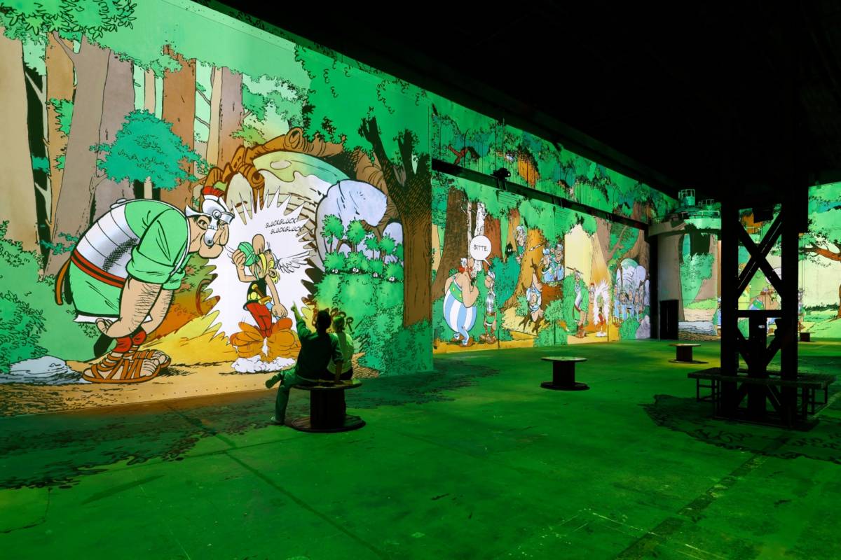 Asterix Halle des Phoenix des Lumières