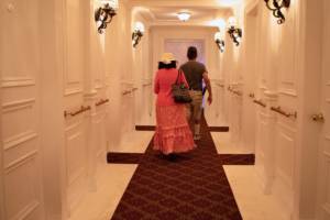 Guests explore Titanic: The Exhibition