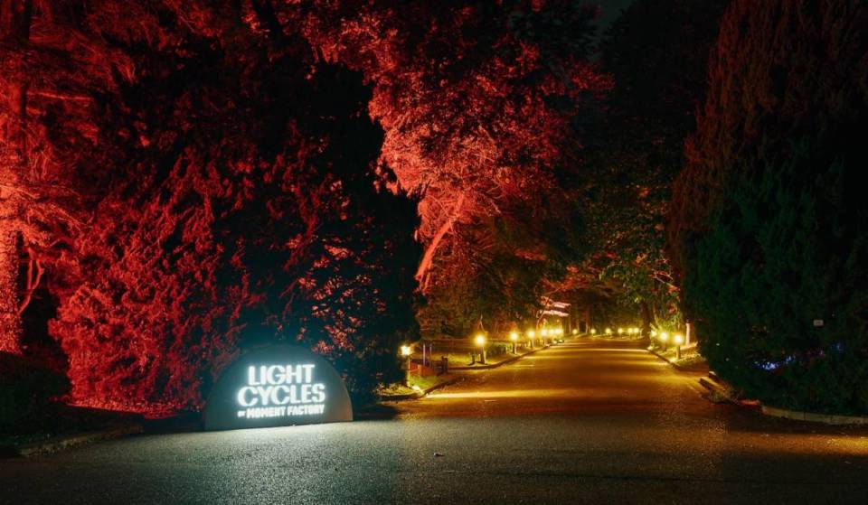 夜の京都府立植物園で、特別な没入型体験を！「LIGHT CYCLES KYOTO」