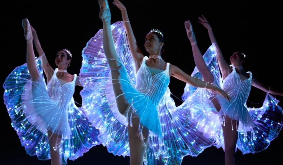 Tenerife baila entre luces en una velada de cuento con “Ballet of Lights”