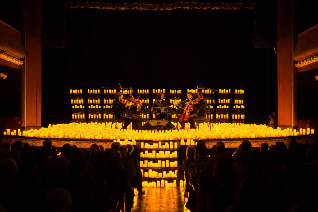 Concierto Candlelight a cuarteto de cuerda