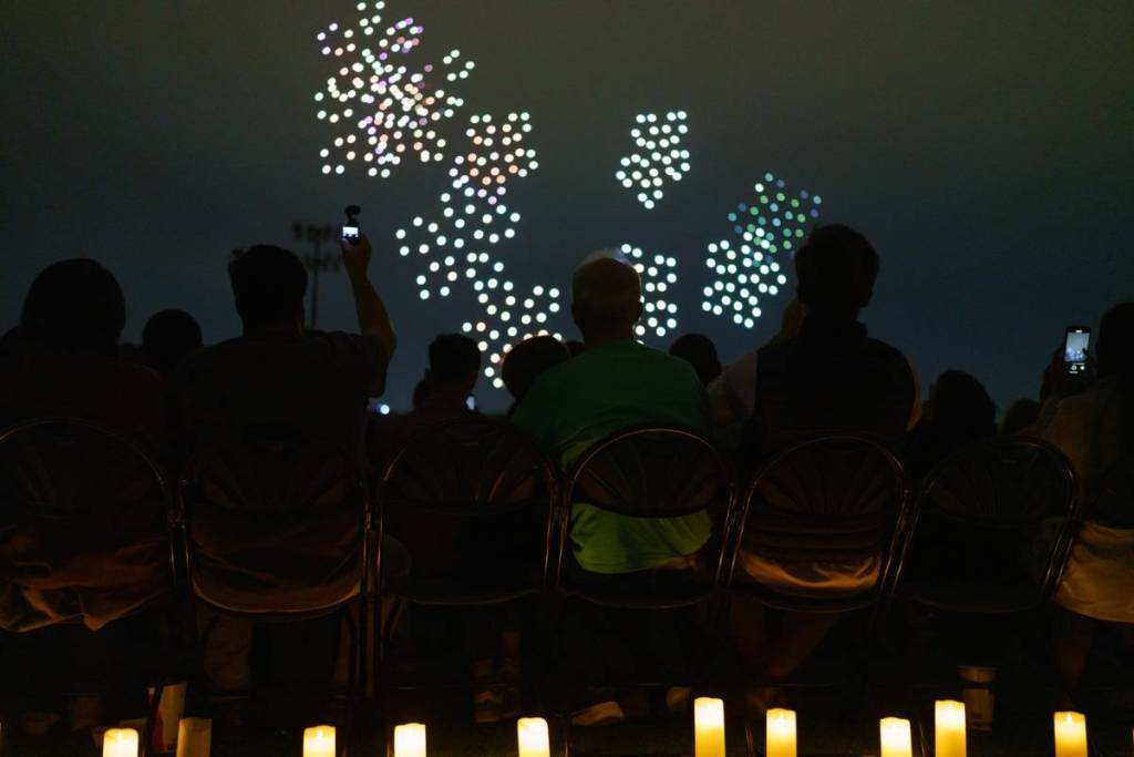 drone art show curtitiba