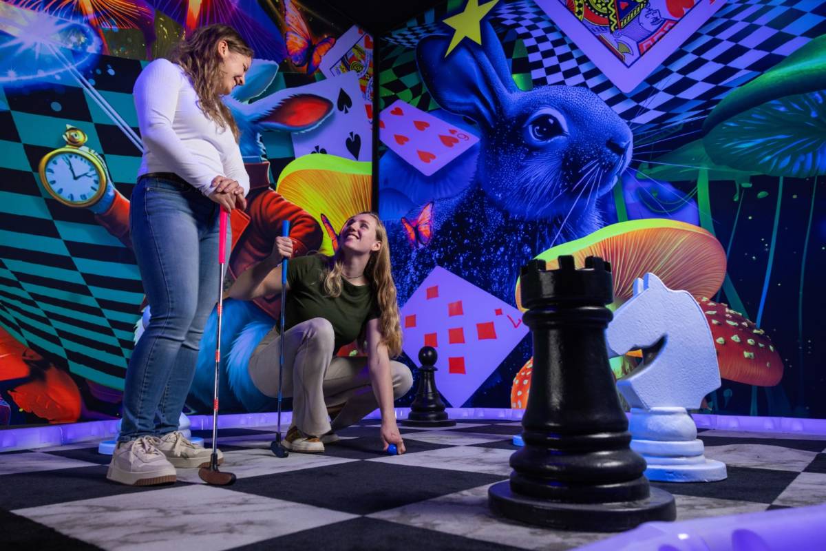 minigolf glowgolf duiven