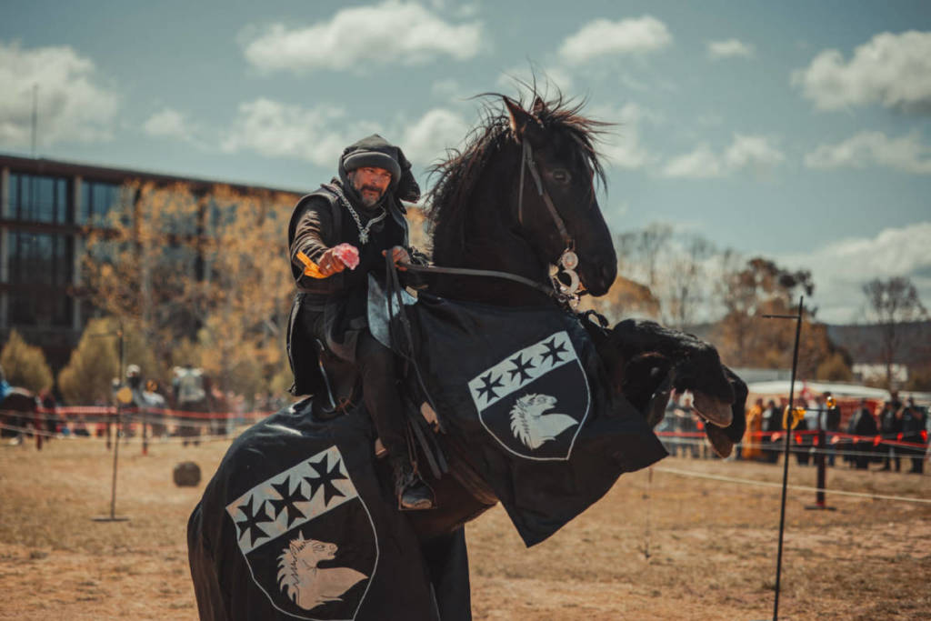 This city just a 20-min drive from Canberra is transforming into a massive medieval kingdom in September