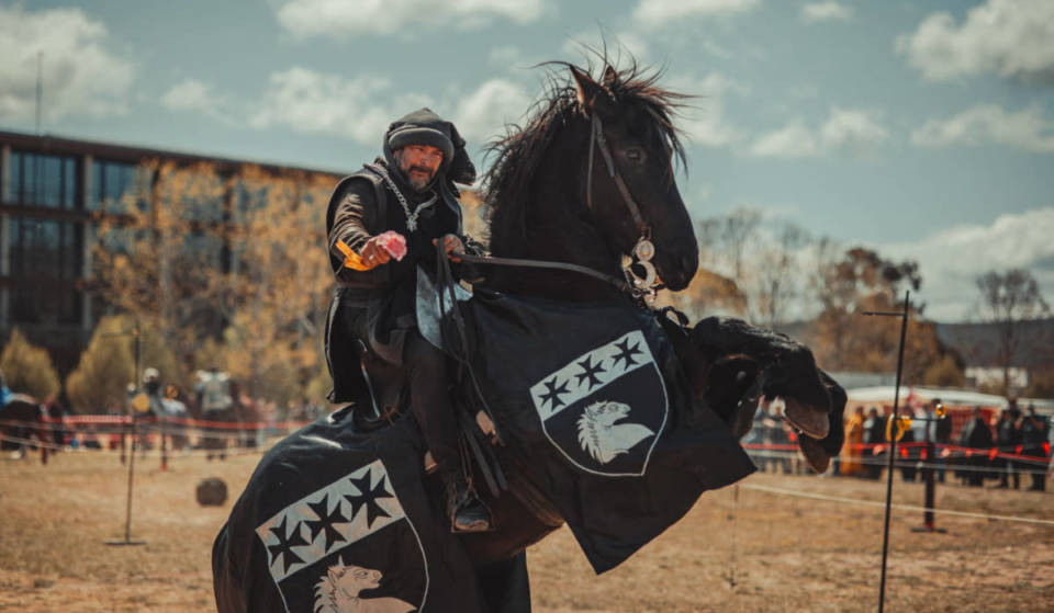 This city just a 20-min drive from Canberra is transforming into a massive medieval kingdom in September